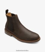 Loake 26804V105 Davy Brown Oiled Nubuck Boots - Image 2