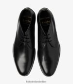 Loake 26804V107 Deangate Carbon Black Boots - Image 3