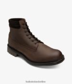 Loake 26804V123 Kirkby Brown Oiled Nubuck Boots - Image 2