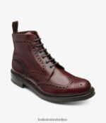 Loake 26804V124 Bedale Burgundy Boots - Image 2