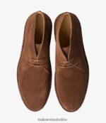 Loake 26804V136 Sahara Dark Brown Suede Boots - Image 3