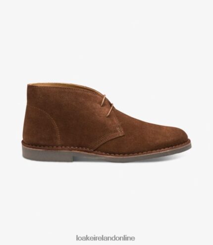 Loake 26804V136 Sahara Dark Brown Suede Boots