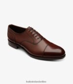Loake 26804V140 Stonegate Seared Mahogany Plain Ties - Image 2