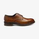 Loake 26804V147 Ampleforth Chestnut Brown Grain Plain Ties