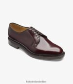 Loake 26804V151 771 Burgundy Plain Ties - Image 2
