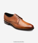Loake 26804V155 Atherton Tan Plain Ties - Image 2