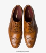 Loake 26804V16 Fearnley Tan Brogues - Image 3
