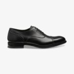 Loake 26804V175 Hughes Black Semi Brogues