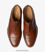 Loake 26804V179 Aldwych Mahogany Toe Caps - Image 3
