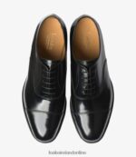 Loake 26804V188 747 Black Toe Caps - Image 3