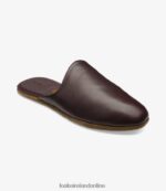 Loake 26804V205 Garrick Slippers Burgundy Grain Shoes - Image 2