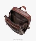 Loake 26804V225 Waterloo Rucksack Brown Leather - Image 2