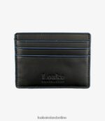 Loake 26804V240 Sterling Card Holder Black Leather