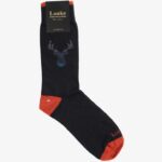 Loake 26804V249 Stag Socks Navy Accessories