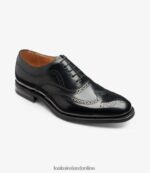 Loake 26804V26 Bloomsbury Black Brogues - Image 2