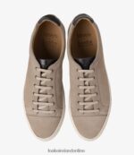 Loake 26804V33 Dash Stone Suede Trainers & Sneakers - Image 3