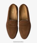 Loake 26804V55 Imperial Brown Suede Loafers - Image 3