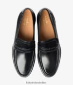 Loake 26804V65 Rome Black Loafers - Image 3