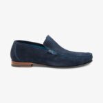 Loake 26804V66 Nicholson Navy Suede Loafers