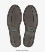 Loake 26804V75 Lymington Navy Nubuck Boat Shoes - Image 4