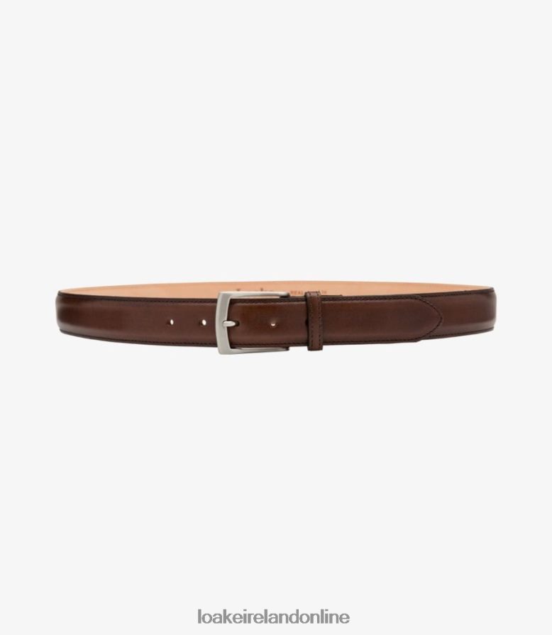 Loake 26804V209 Henry Belt Dark Brown Accessories