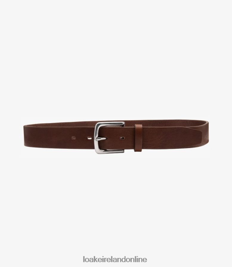 Loake 26804V214 Cheltenham Belt Dark Brown Accessories