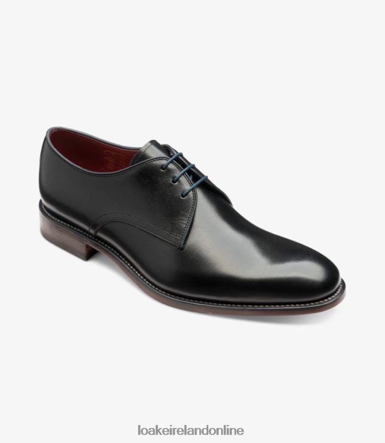 Loake 26804V159 Drake Black Plain Ties