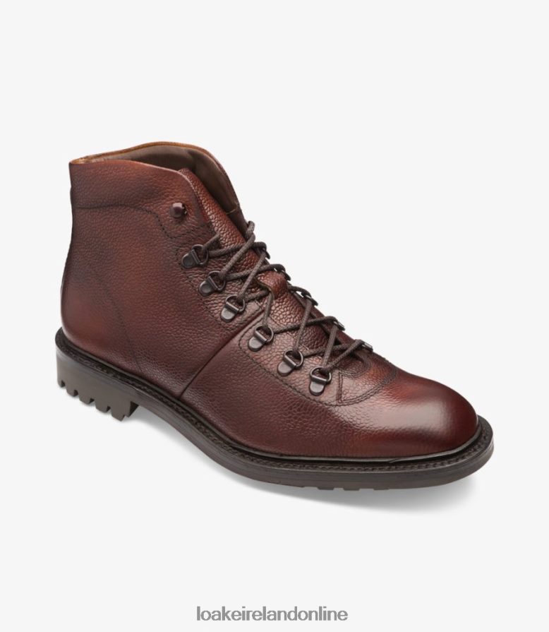 Loake 26804V137 Hiker Oxblood Grain Boots